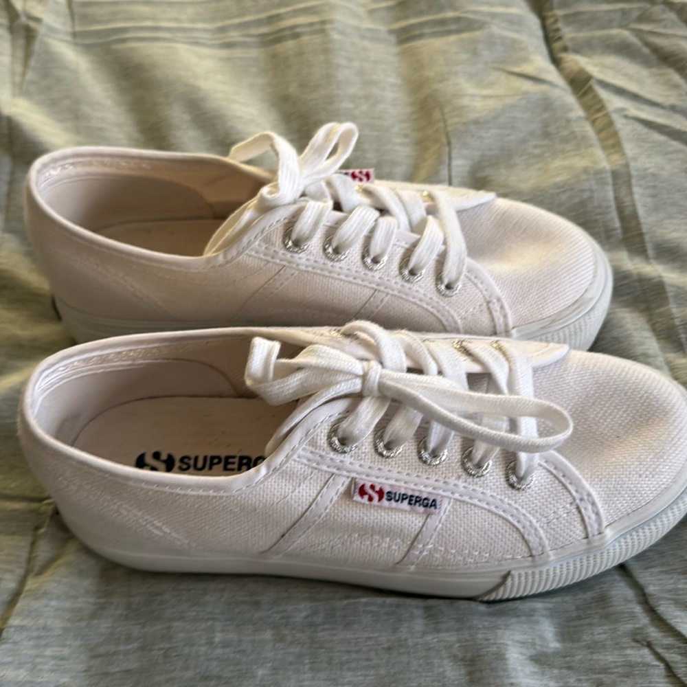 Superga Women's Platform Shoes - White